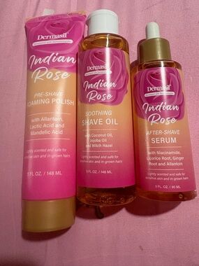 Indian Rose Soothing Shave Oil - Pink